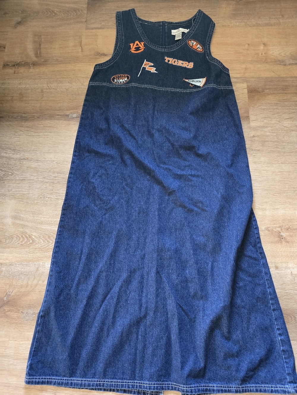 Vintage Castles Sport Denim Jumper Auburn Tigers XL